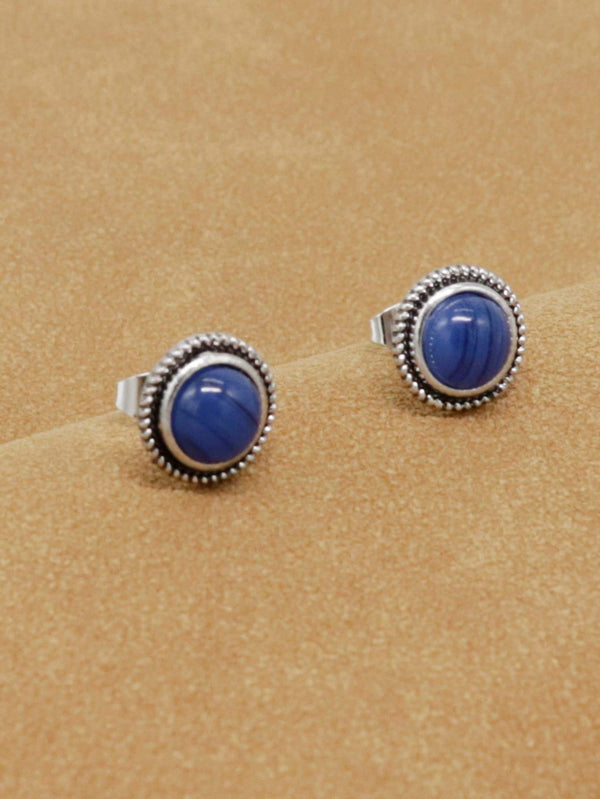 Shein- Round Stud Earrings