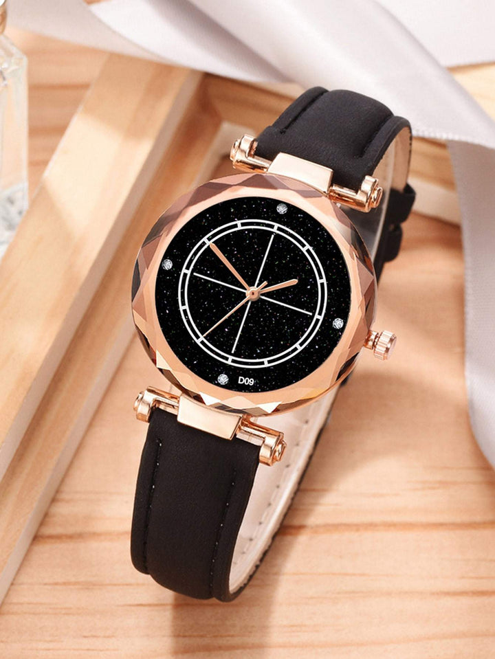 Shein- Starry Sky Dial Quartz Watch