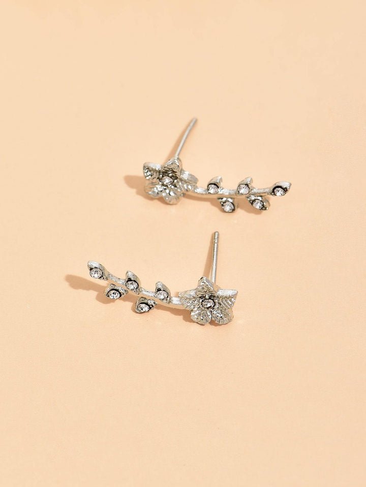 Shein- 1pc Flower Decor Earring