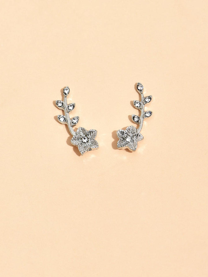 Shein- 1pc Flower Decor Earring