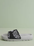 Shein- Men Letter Graphic Slippers