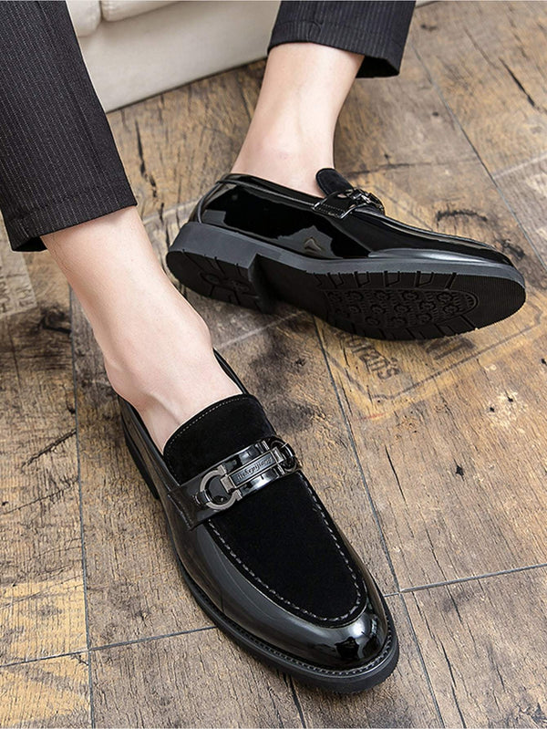 Shein- Men Horsebit Decor Slip On Loafers