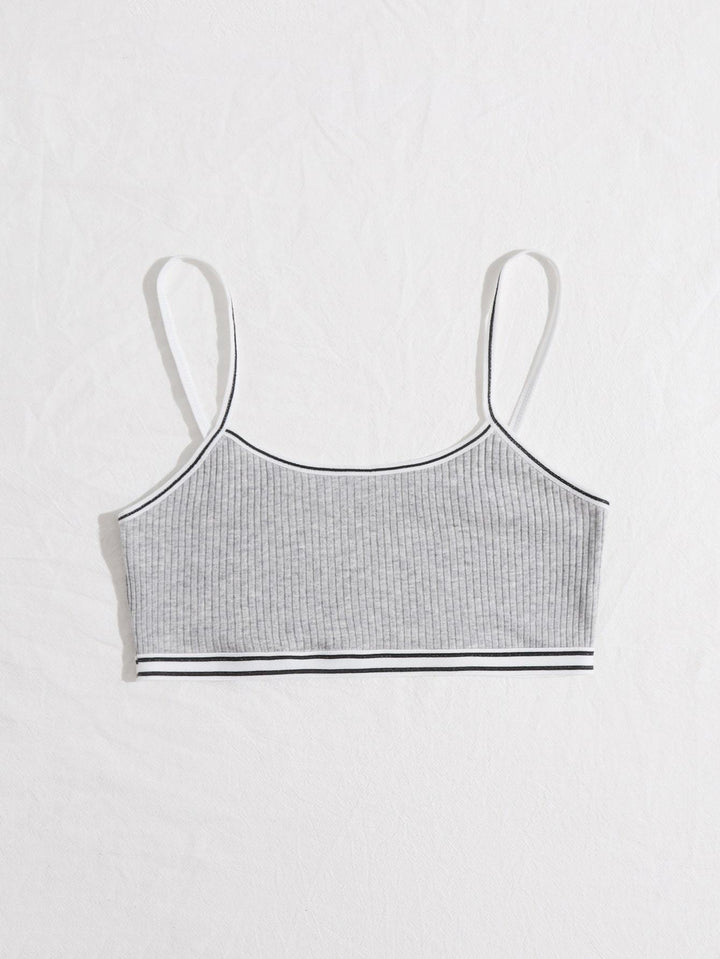 Shein- Contrast Binding Bralette