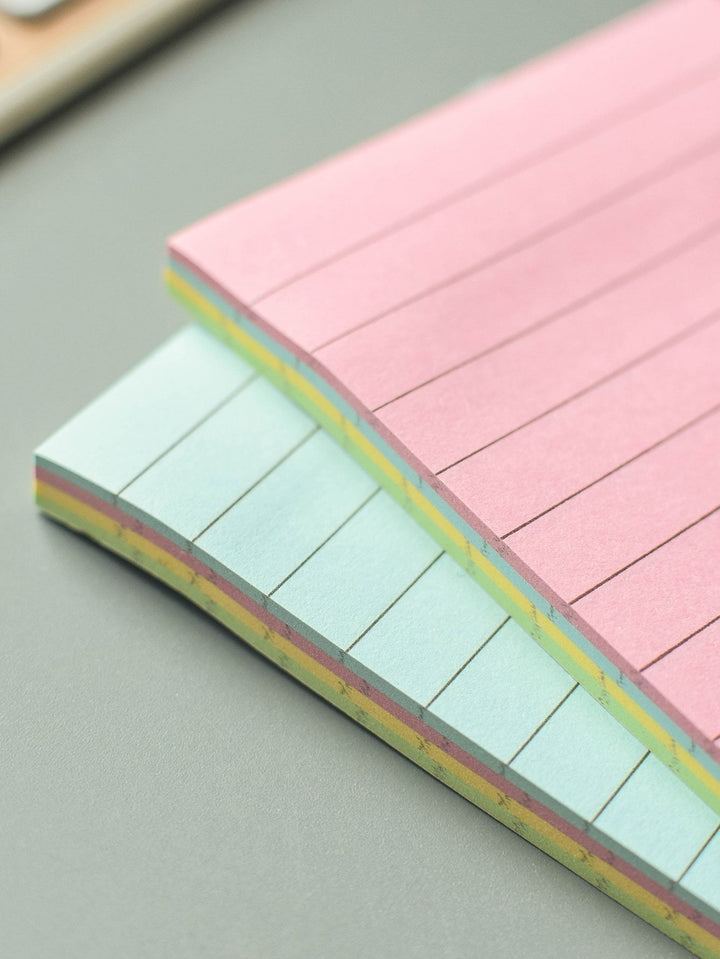 Shein- 1pc Horizontal Line Sticky Note