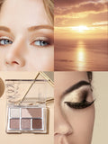 Shein- 6 Color Long-wearing Eyeshadow Palette