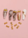 Shein- 10pcs Bowknot Nail Art Decoration