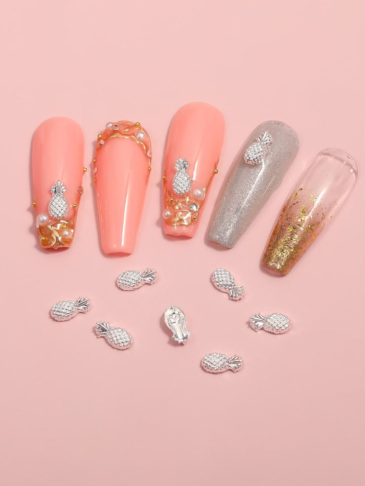 Shein- 10pcs Pineapple Nail Art Decoration