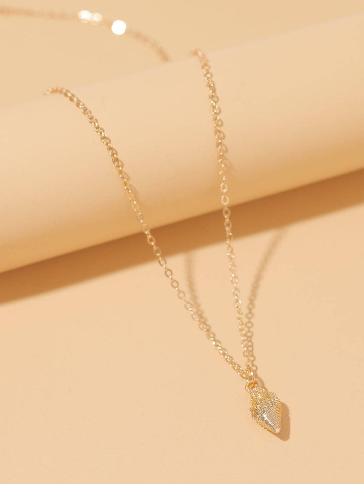 Shein- Conch Charm Necklace