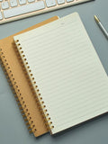 Shein- 1pc Plain Cover Spiral Notebook