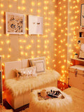 Shein- 1pc String Light With 20pcs Moon Shaped Bulb