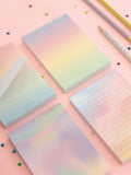 Shein- 1pc Gradient Color Random Notebook