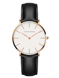 Shein- Hannah Martin Minimalist Round Pointer Quartz Watch