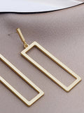 Shein - Simple Geometric Earrings