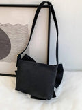 Shein- Bow Decor Zipper Square Bag