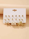 Shein Faux pearl earrings - 11 pairs