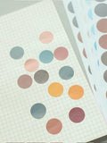 Shein- 10pcs Round Sticker Set