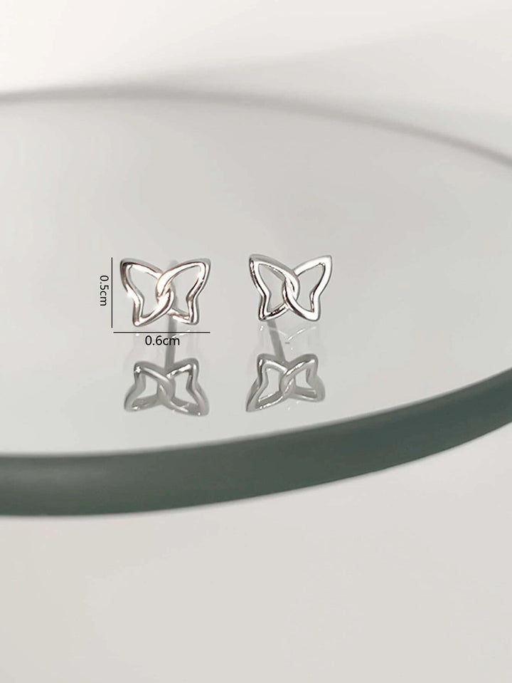 Shein- Butterfly Design Stud Earrings