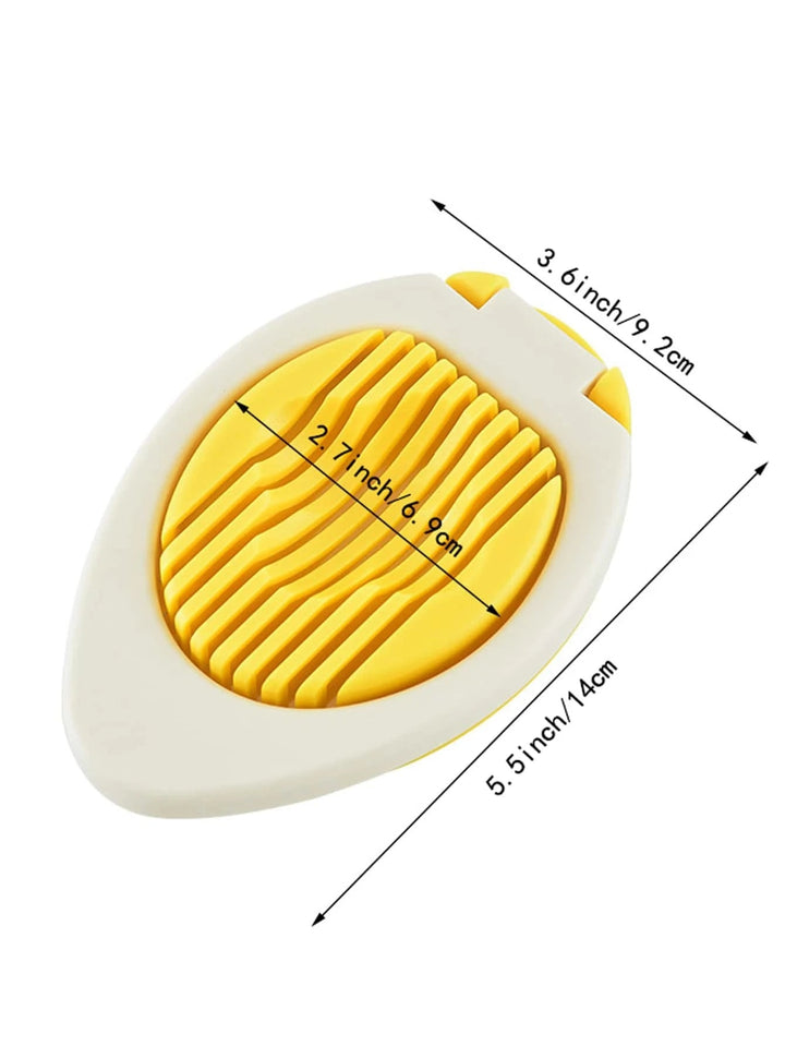 Shein- 1pc Two Tone Egg Cutter