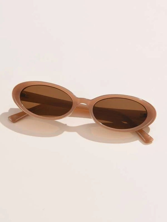 Shein- Oval Frame Fashion Glasses