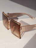 Shein- Square Gradient Lens Sunglasses