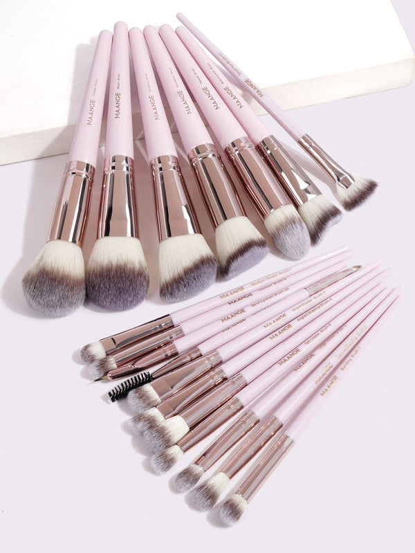 Shein - 18pcs Makeup Brush Set