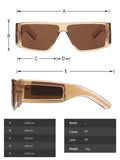 Shein- Geometric Frame Fashion Glasses