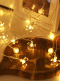 Shein 1pc 10/20 LEDs 1.5/3m Floral Decorative String Light