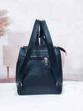 Shein - Backpack Double Buckle Flap Decoration