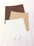 Shein - 3pack Solid Simple Panty