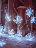 Shein Lighting Snowflake Decoration One Piece Design