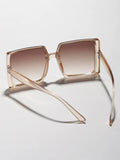 Shein- square sunglasses