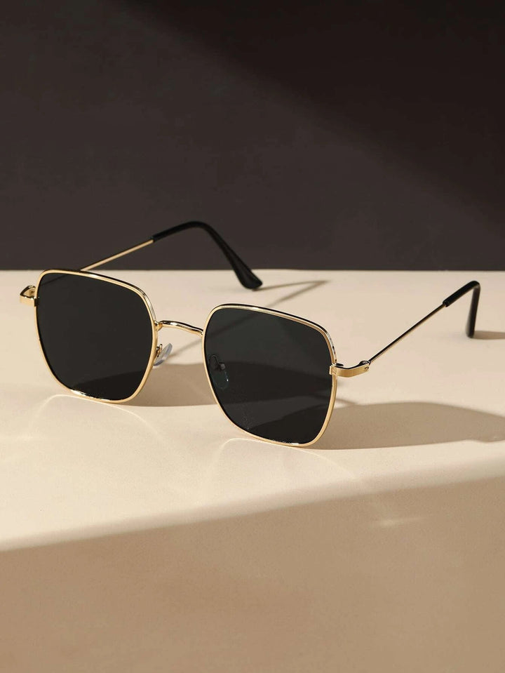 Shein- Metal Frame Sunglasses