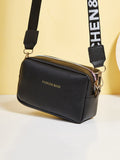 Shein - Trendy Square Mini Crossbody Bag With Wide Strap Phone Lipstick Coin Bag Shoulder Bag For Daily Use