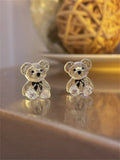 Shein - Bear Stud Earrings