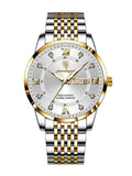 Shein - Men Round Pointer Calendar Quartz Watch