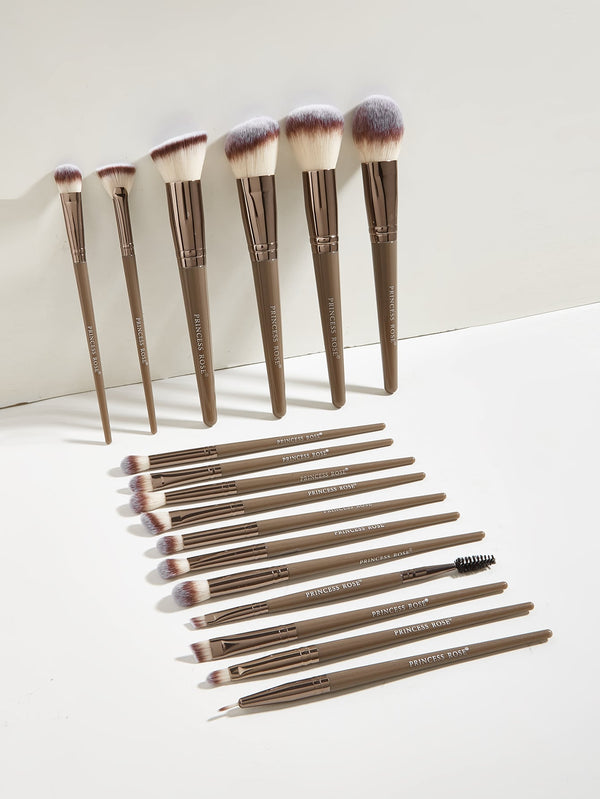 Shein - 17pcs/set Makeup Brushes Kit For Face