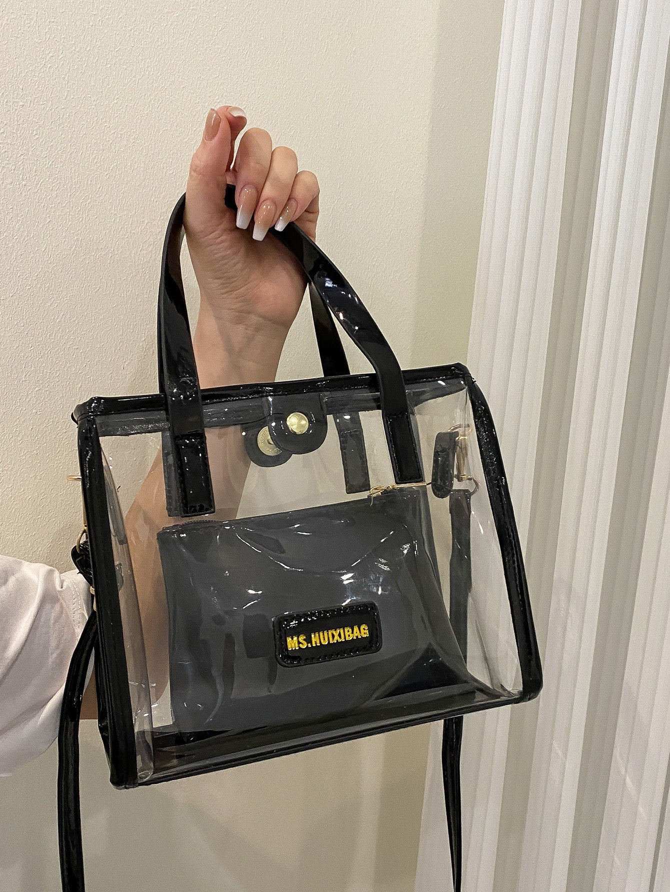 Shein - Waterproof The New Transparent Beach Bag Is Versatile And The ...