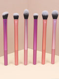 Shein - 8pcs Professional Makeup Brush Set, Including Powder, Blush, Contour, Foundation, Eyeshadow, Highlighter, Nose Shadow Brush