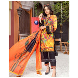 Keshia- Daphne  3 Piece Embroidered Unstitched Lawn