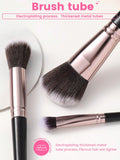 Shein - Makeup Tool Set  25pcs Makeup Brush Sets 1PCS Cleaning Brush 6PCS Makeup Puff 6PCS Makeup Sponge