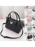 Shein - 1pc New Printed Women's Bag, Cylindrical Style Shoulder Bag, Fashionable And Simple Cross-Shoulder Bag