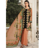 Warda- 3PC Khaddar Print 3819788