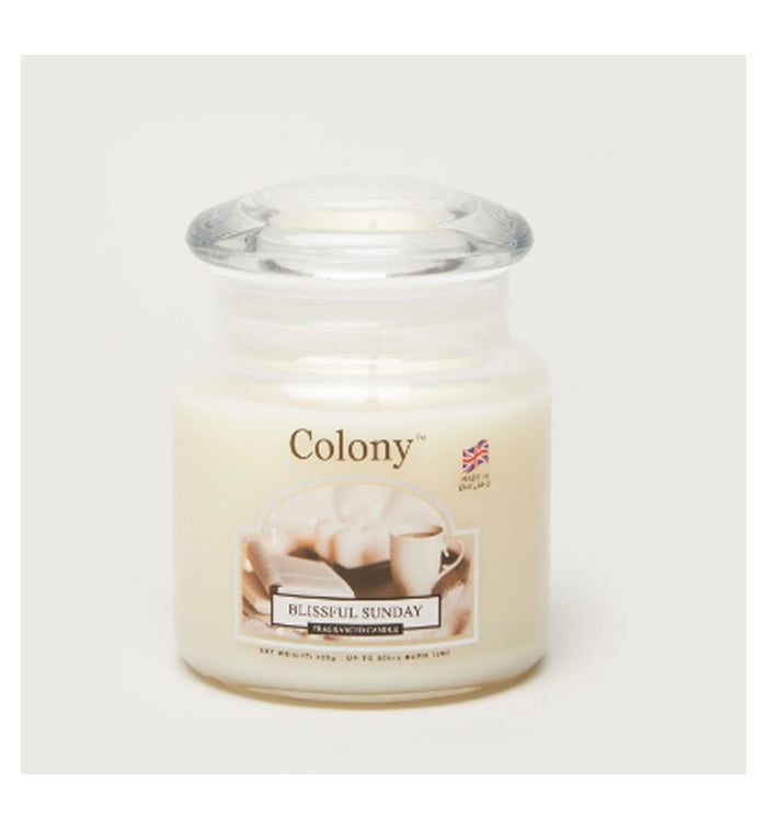 Lifestyle- Blissful Sunday Jar Candle - 11.5x9.5 cms