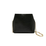 Koton- Leather Look Chain Detailed Bag - Black