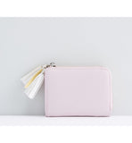 Max Fashion- Tassel Detail Wallet with Zip Closure