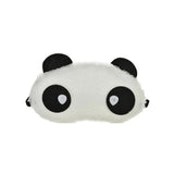 Dama Rusa- White Panda Soft Blindfold Eye Shade Sleep Mask- TM-ES-04