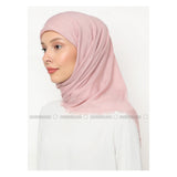 Modanisa- Powder - Striped - Plain - Scarf