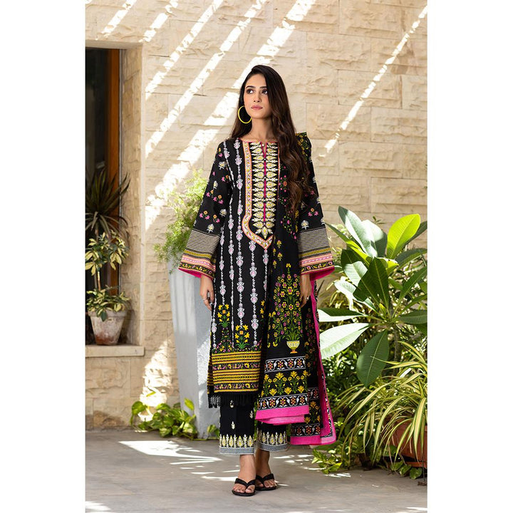 Zellbury- Dgital Printed Embroidered Khaddar Shirt, Khaddar Dupatta & Khaddar Trouser WUW21E30121