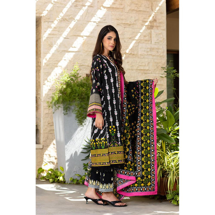 Zellbury- Dgital Printed Embroidered Khaddar Shirt, Khaddar Dupatta & Khaddar Trouser WUW21E30121