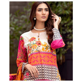 Daisy – 3 Piece Embroidered Unstitched Lawn